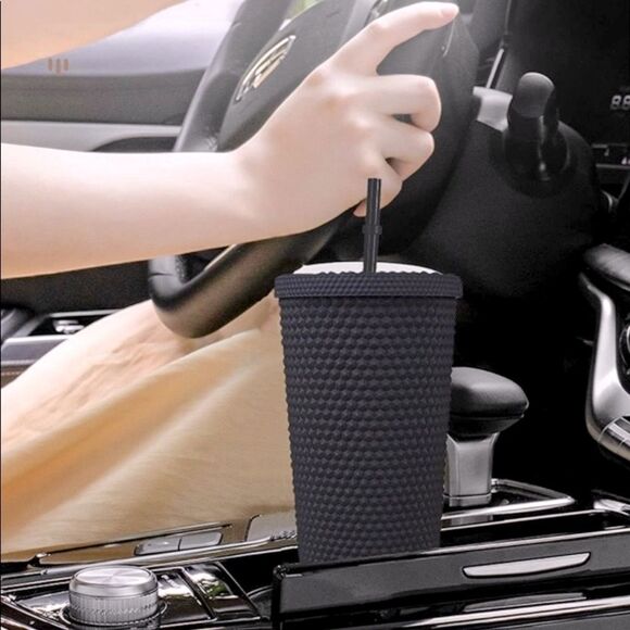 Starbucks StuddedDouble Wall Water Tumbler with Straw & Leak Proof Lid 24 oz - Picture 3 of 4